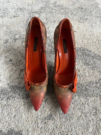 Louis Vuitton SS2008 Richard Prince monogram heels