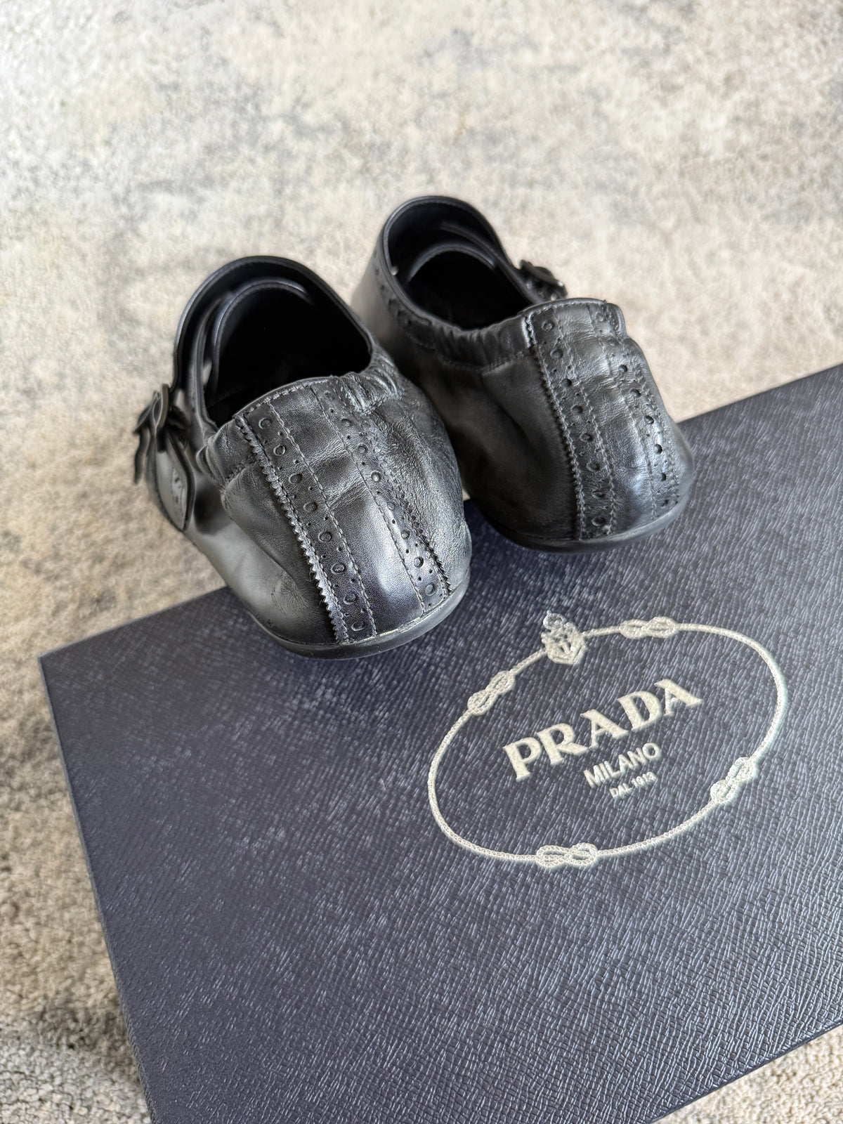 Prada SS2025 flat derby