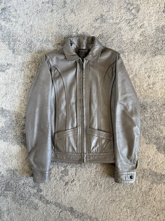 Louis Vuitton SS2000 leather jacket by Marc Jacobs