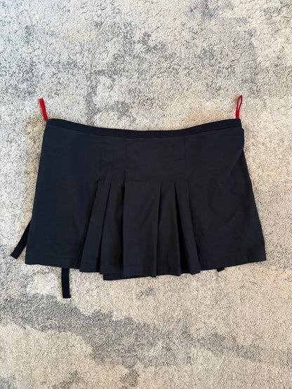 Prada 2000’s cotton wallet mini skirt