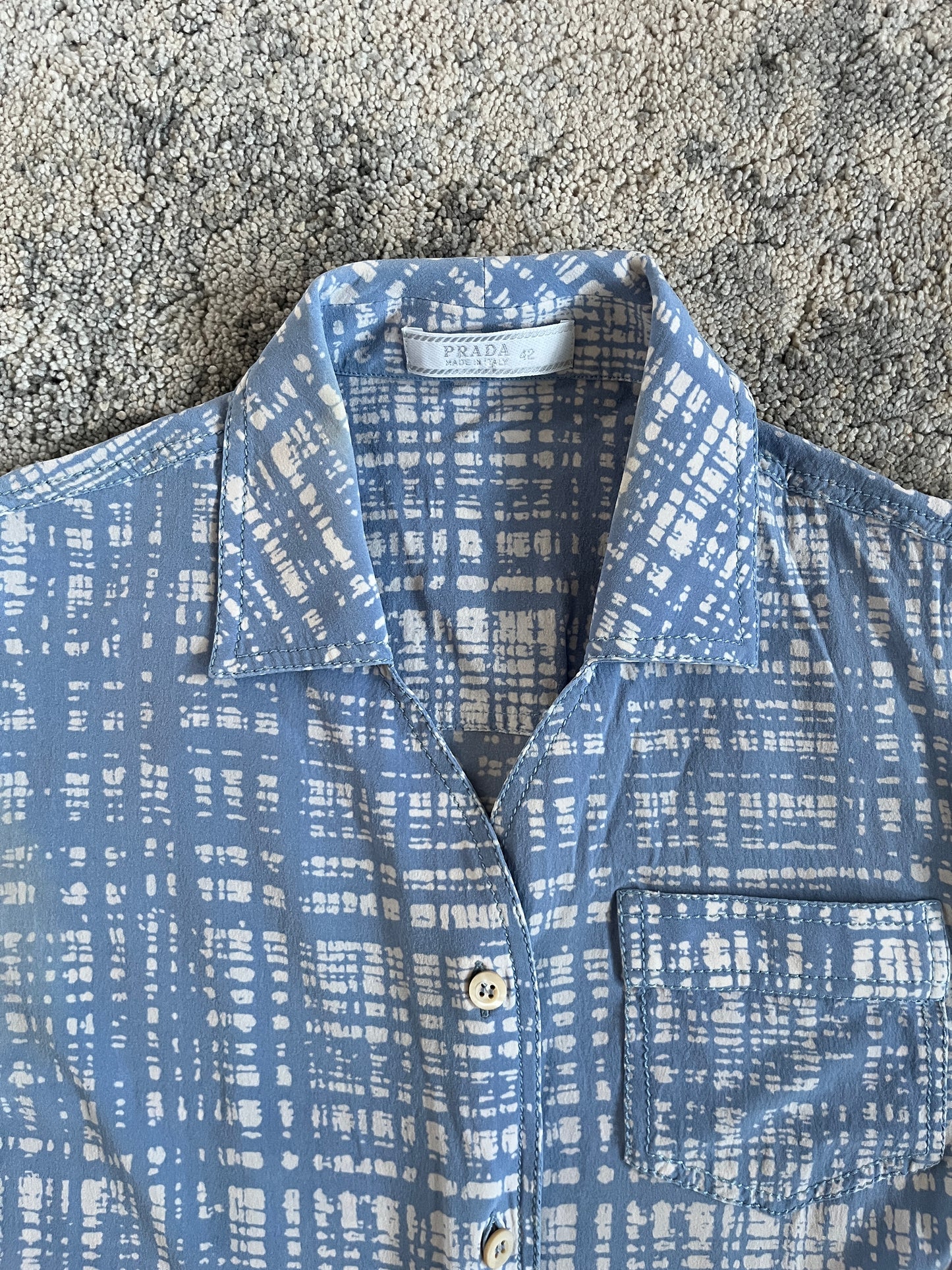 Prada SS1996 silk top