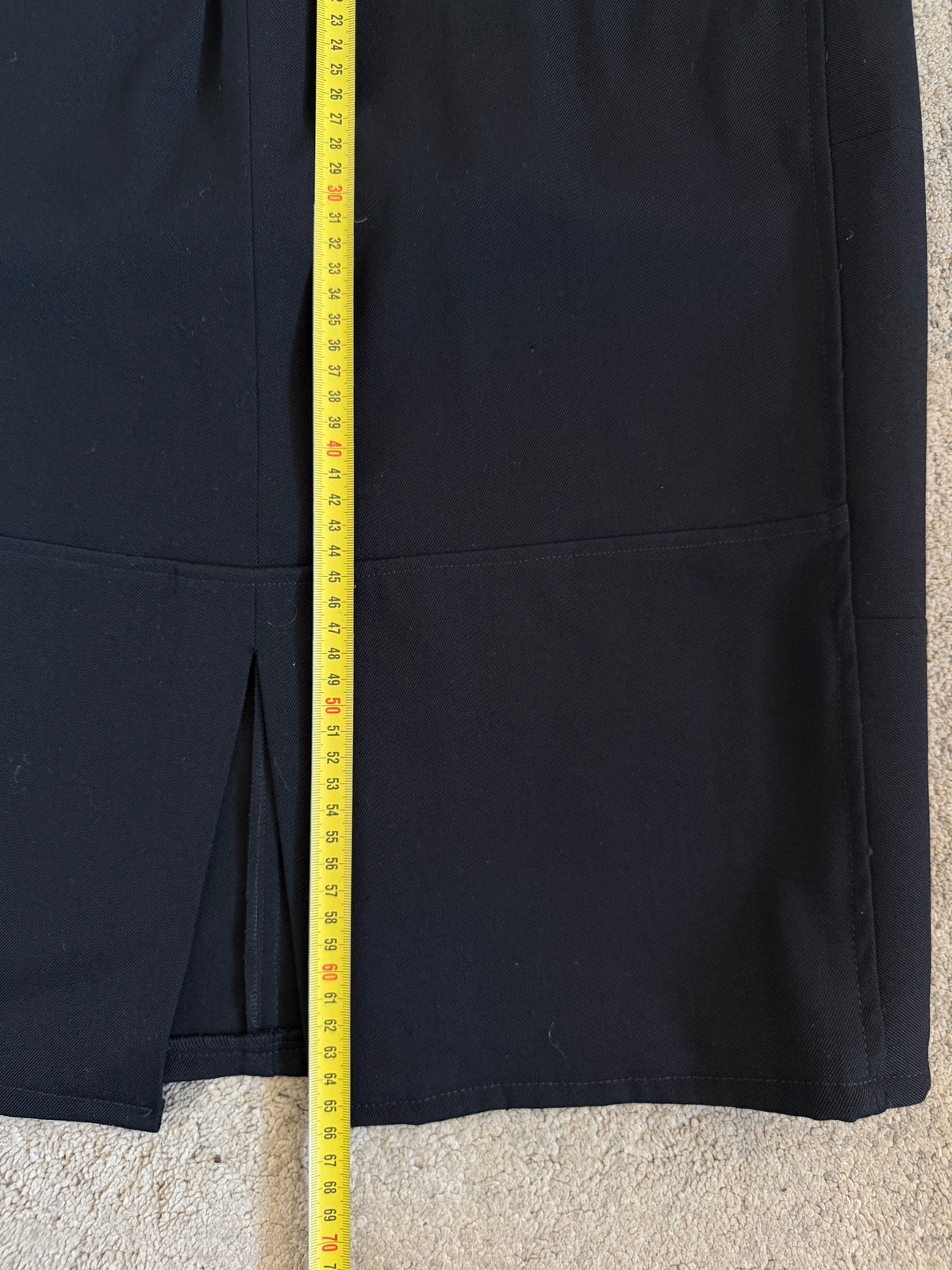 Gucci FW1998 wool skirt by Tom Ford