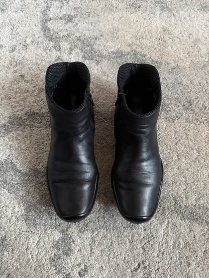 Prada SS1999 leather mid trainers