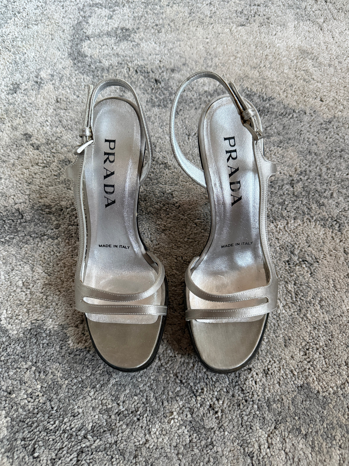 Prada SS1998 glass heels