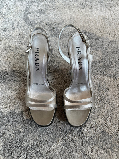 Prada SS1998 glass heels