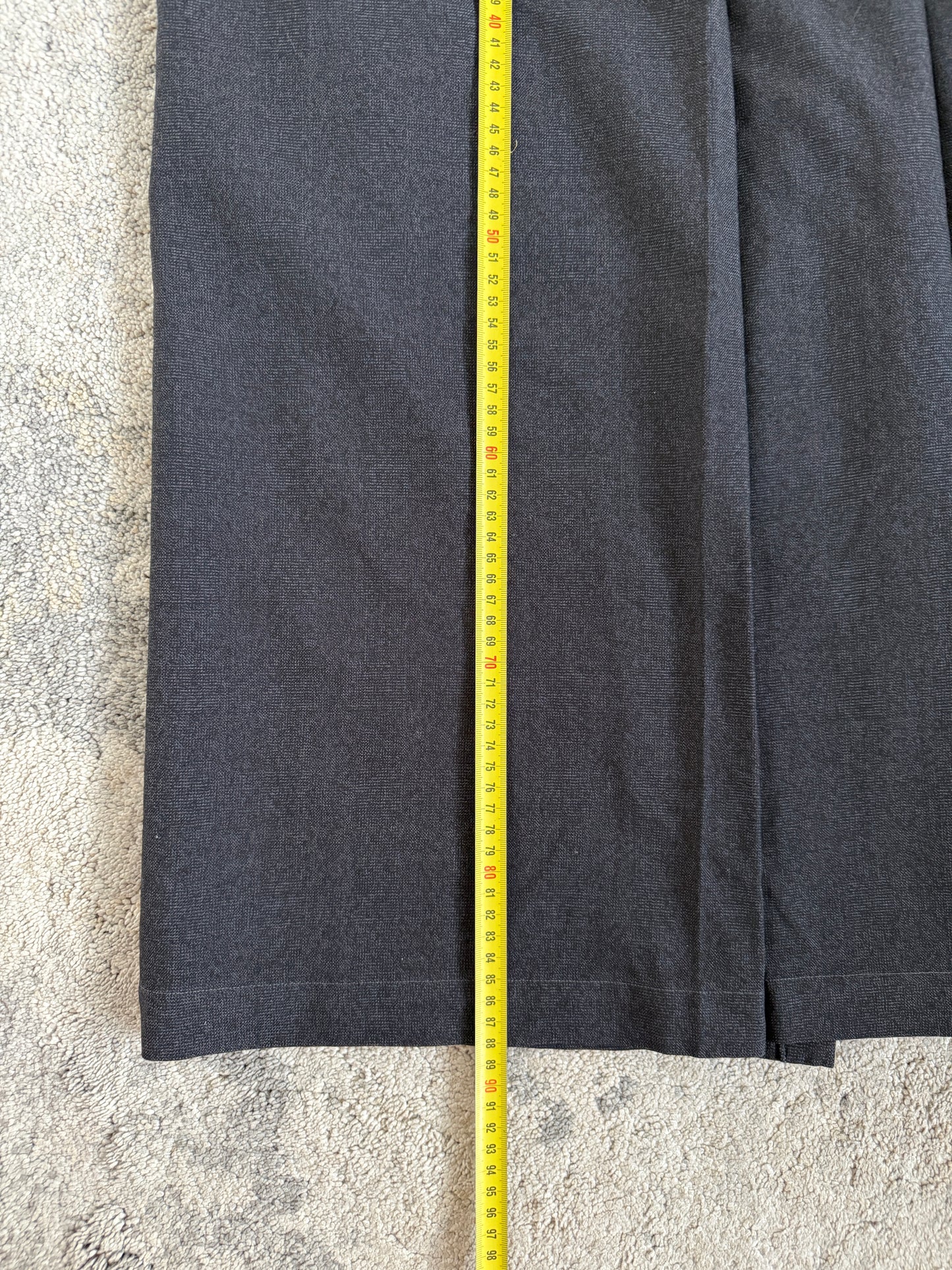 Comme Des Garçons SS1995 long cargo pleated skirt