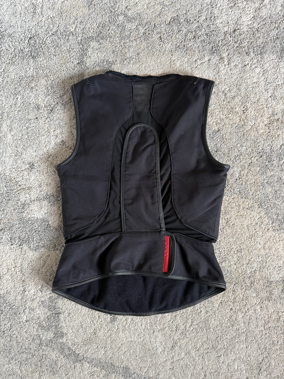 Prada FW1999 nylon & mesh vest