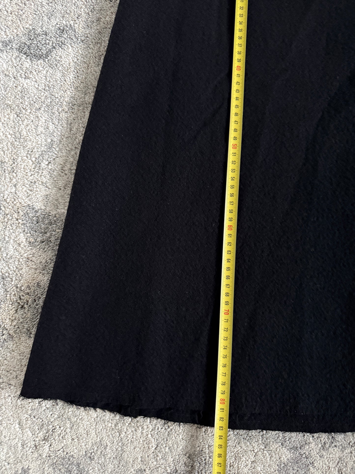 Comme Des Garçons Tricot 2004 wool asymmetrical skirt