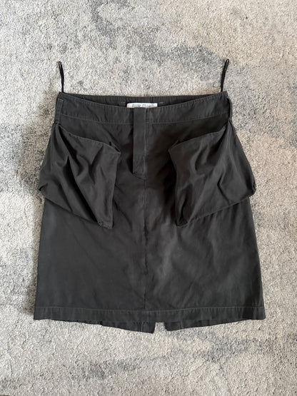 Miu Miu SS2001 pockets cotton skirt