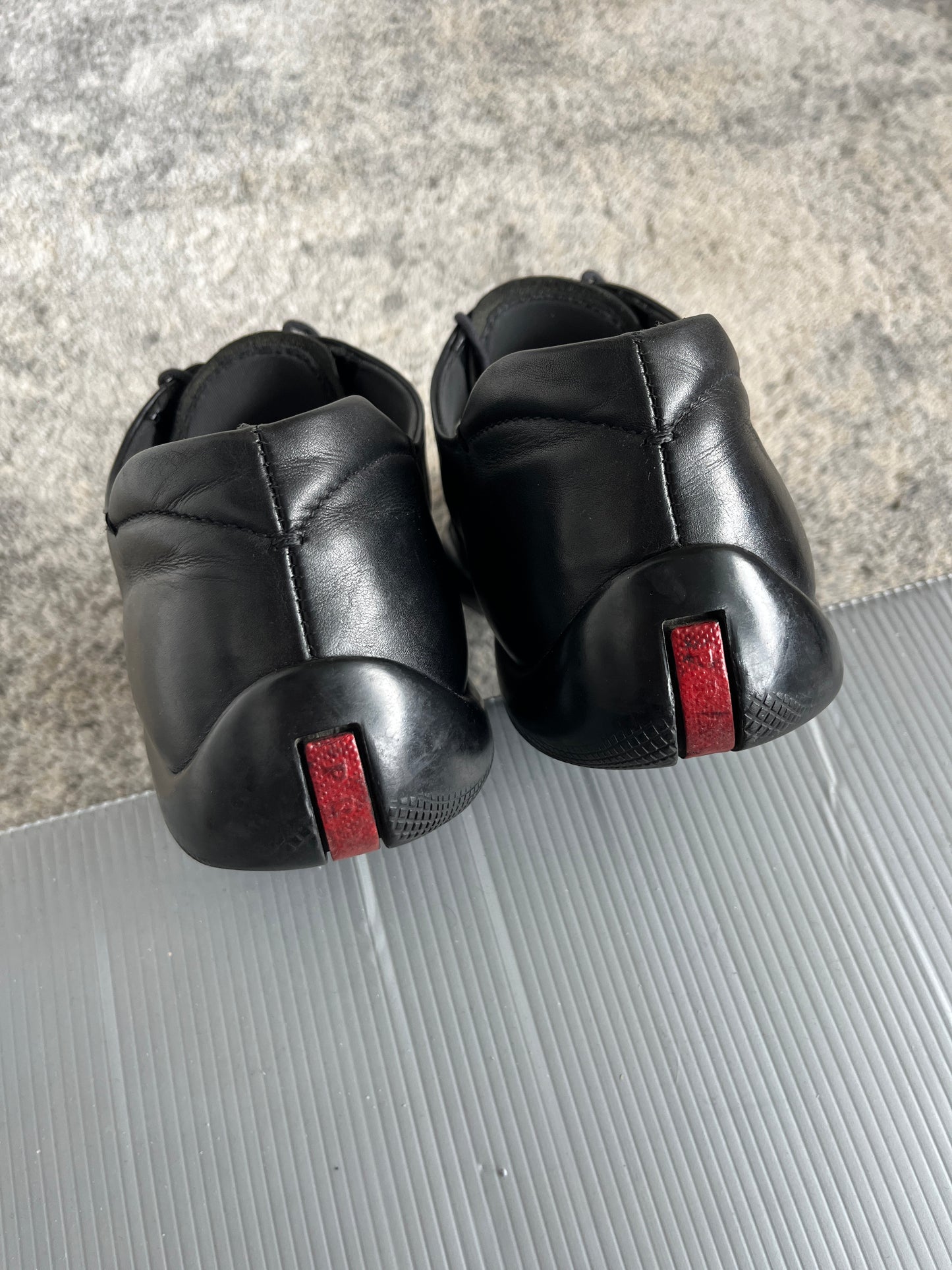 Prada SS1999 sport leather derby