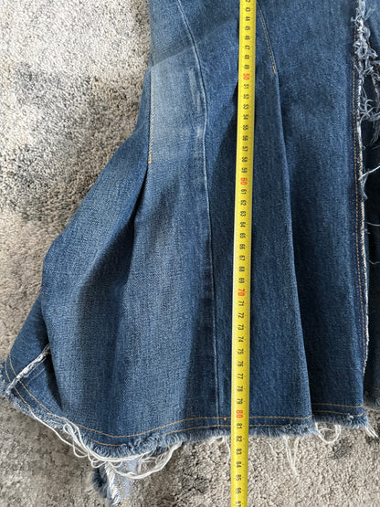 Junya Watanabe SS2009 reconstructed denim skirt
