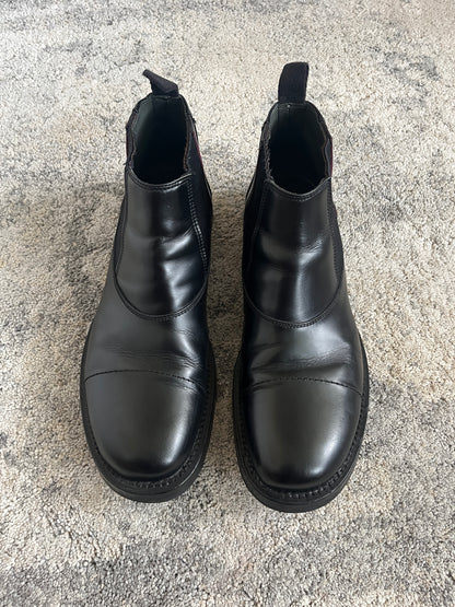 Miu Miu SS2001 leather Chelsea boots