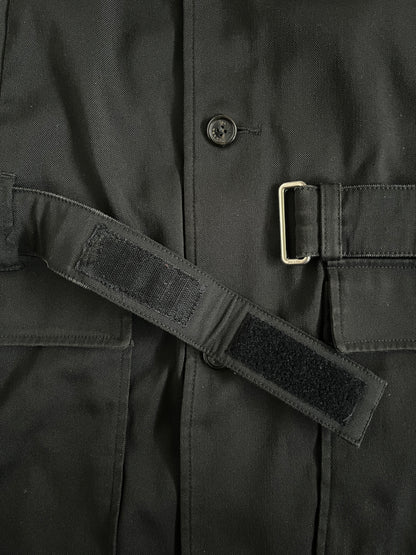 Prada FW1999 heavy nylon long coat