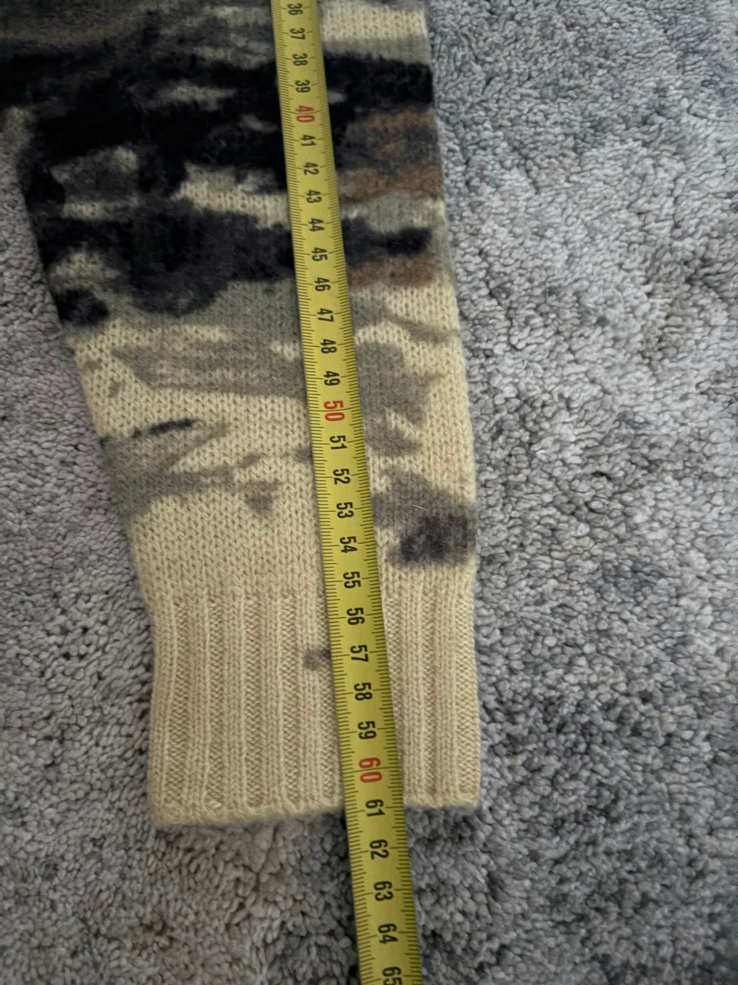 Prada FW2017 wool landscape sweater