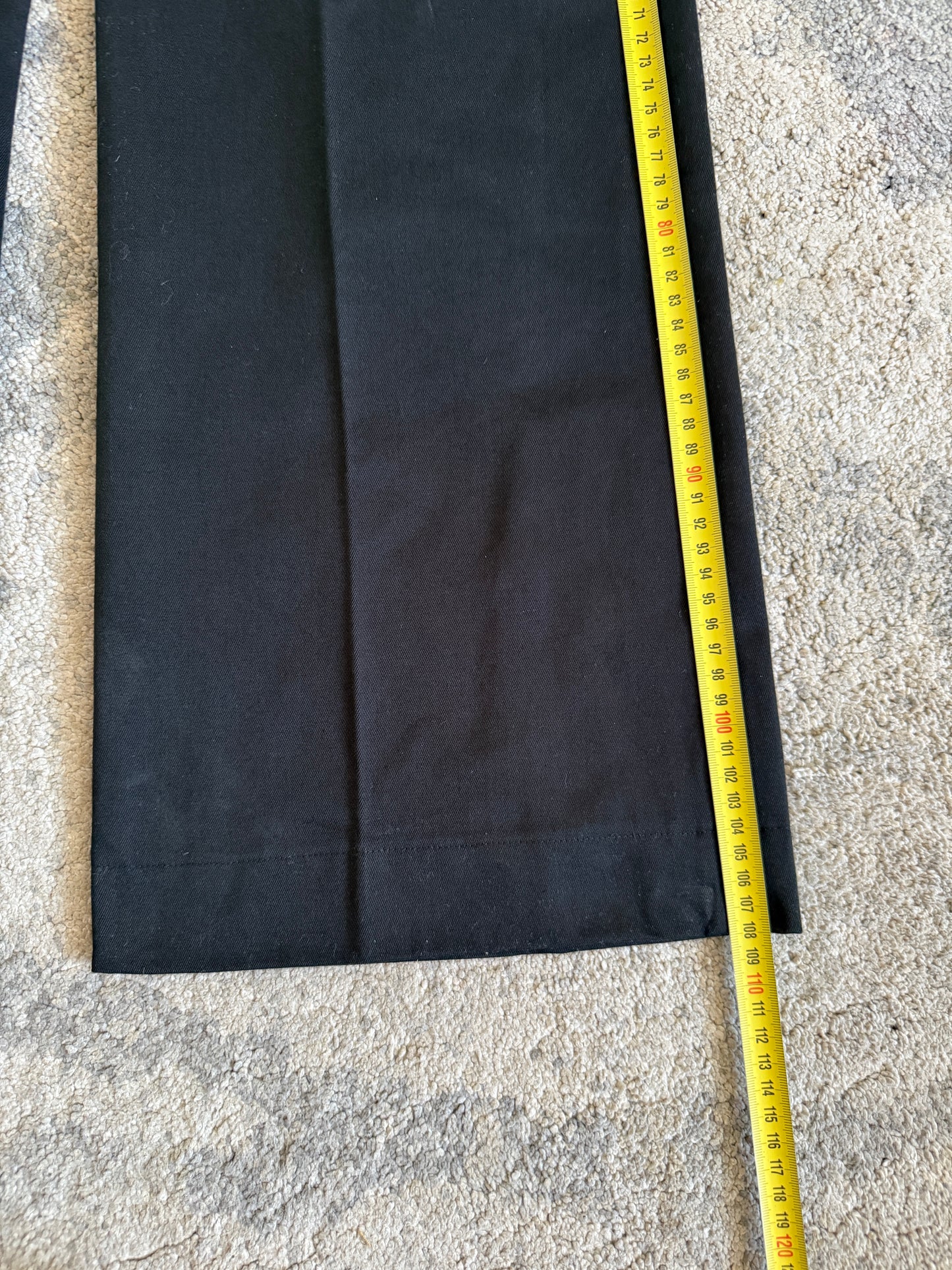 Gucci 1997 cotton flared pants by Tom Ford