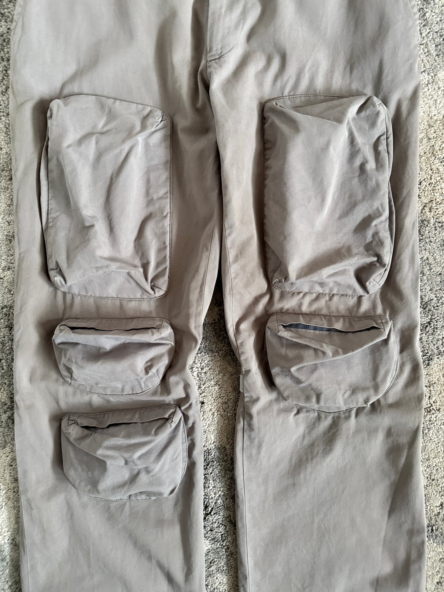 Helmut Lang SS2000 3D pockets cargo pants