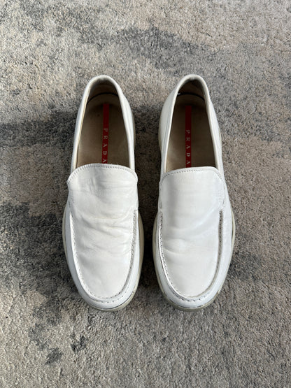 Prada 1999 leather loafers