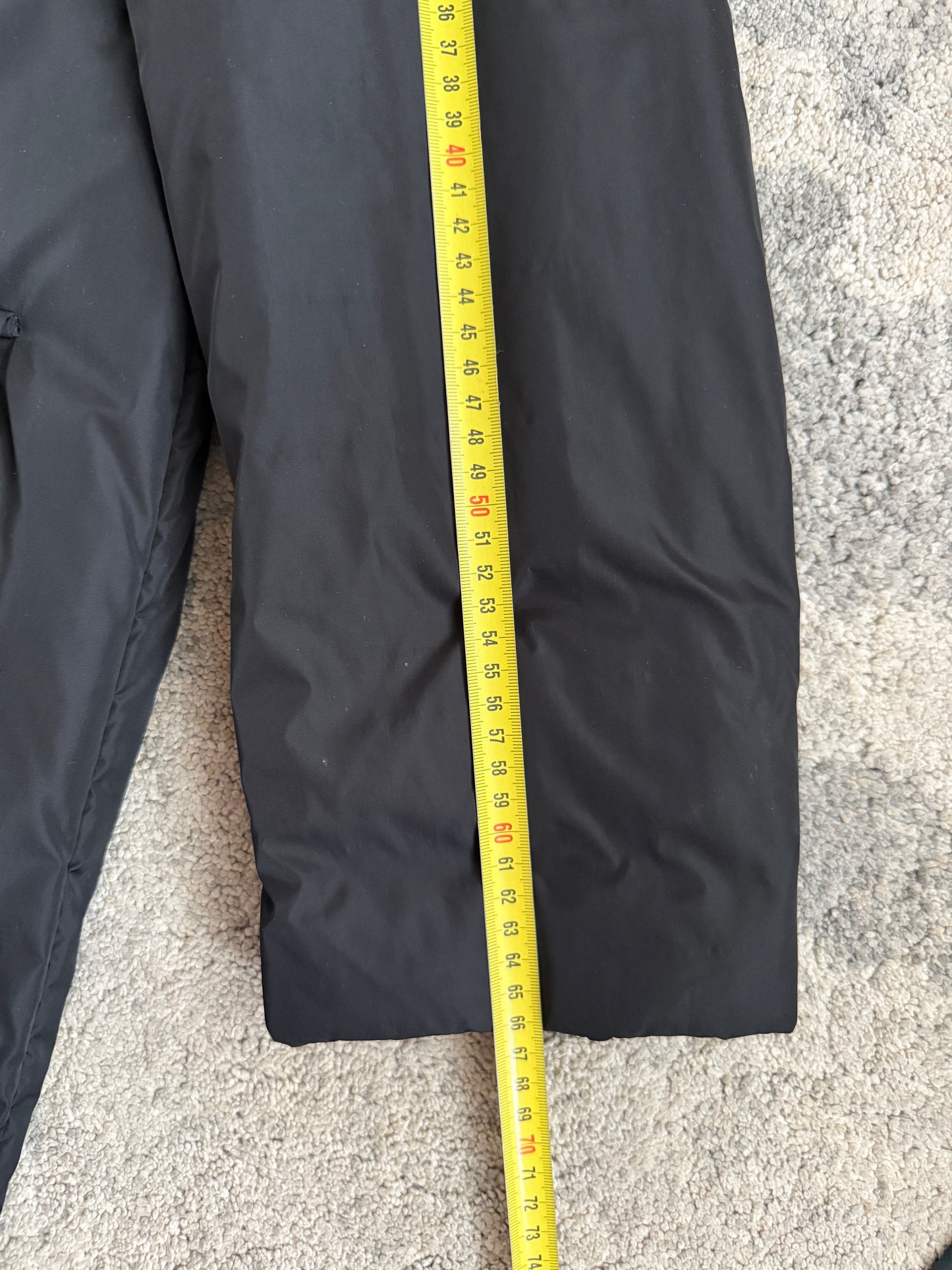 Prada FW1999 leather strap padded coat