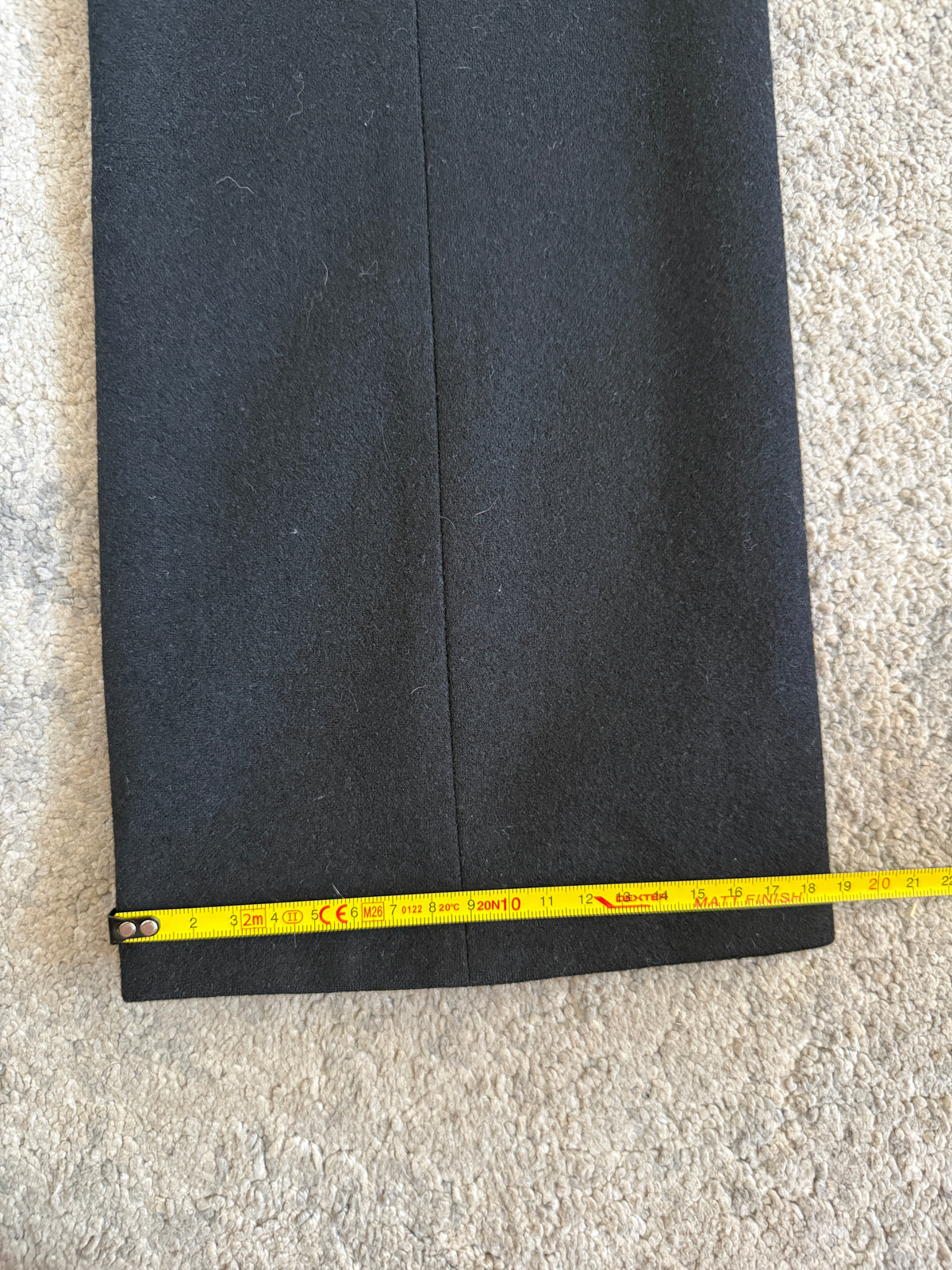 Prada FW1999 wool & nylon pants