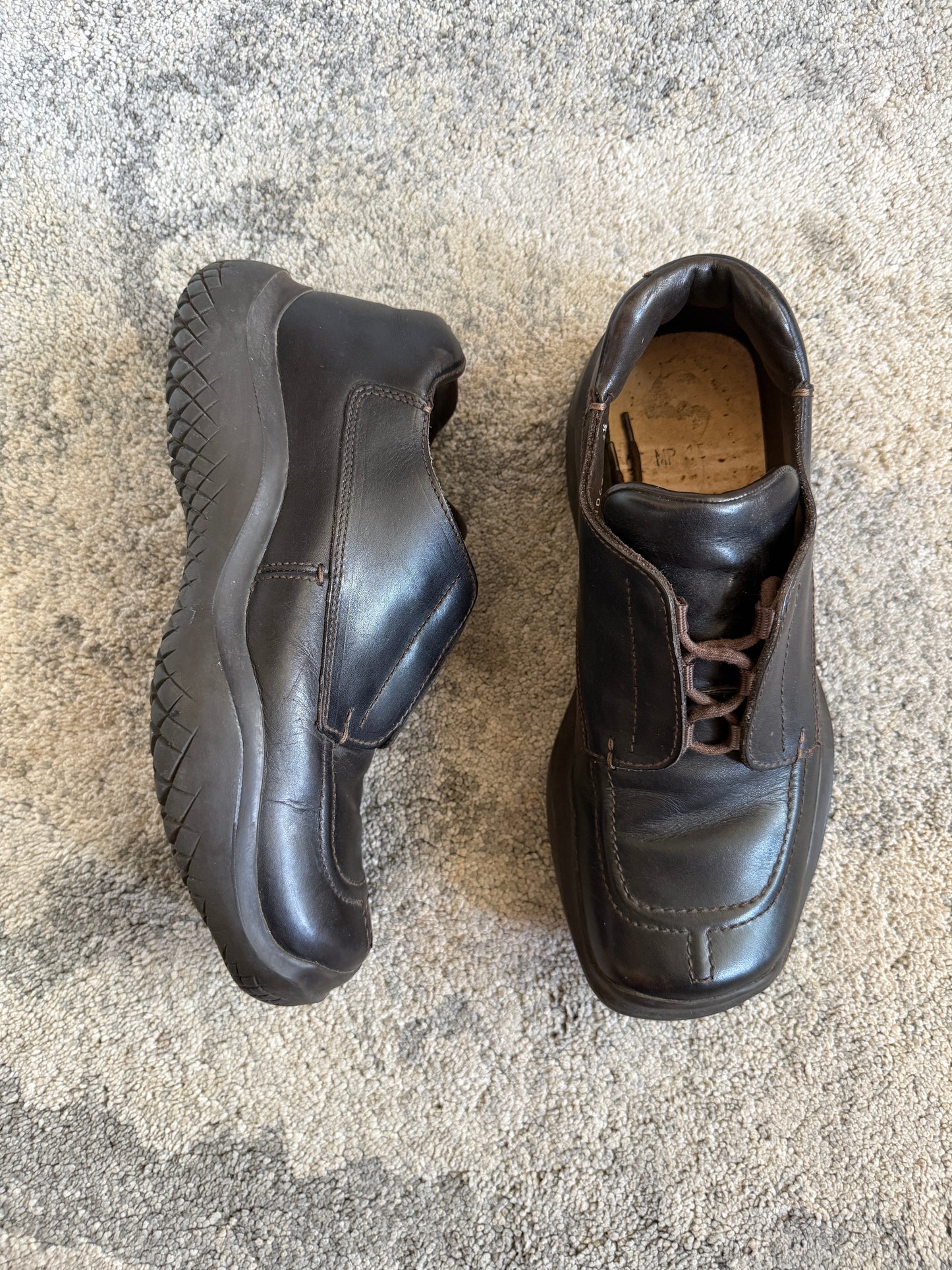 Prada 2000’s vibram soles shoes