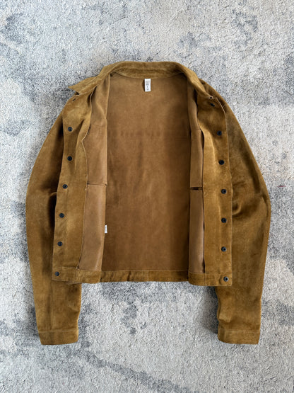 Miu Miu SS1999 suede leather jacket