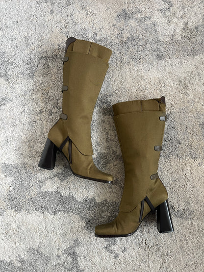 Prada FW1999 convertible pockets boots
