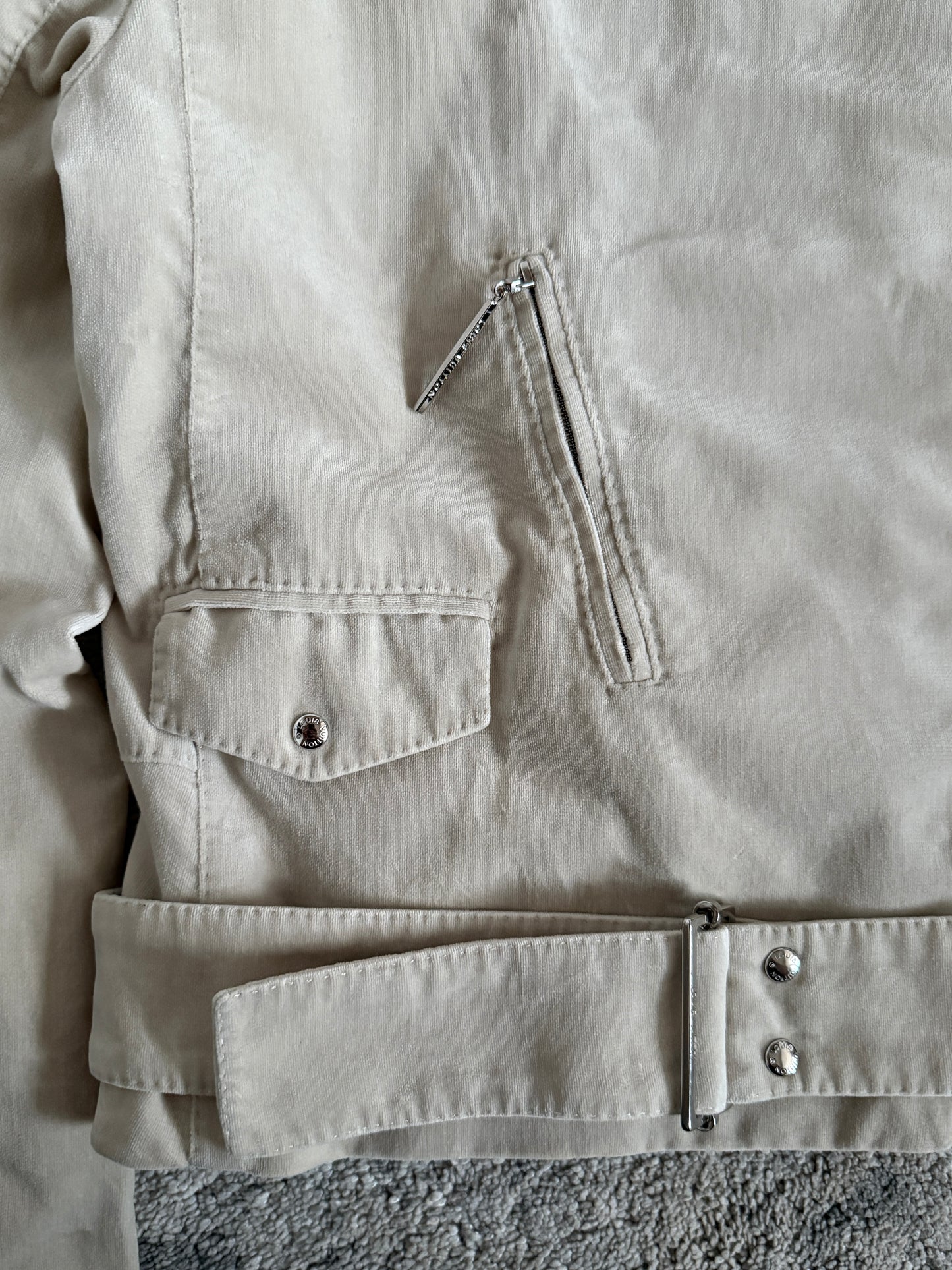 Louis Vuitton FW2000 cotton perfecto jacket