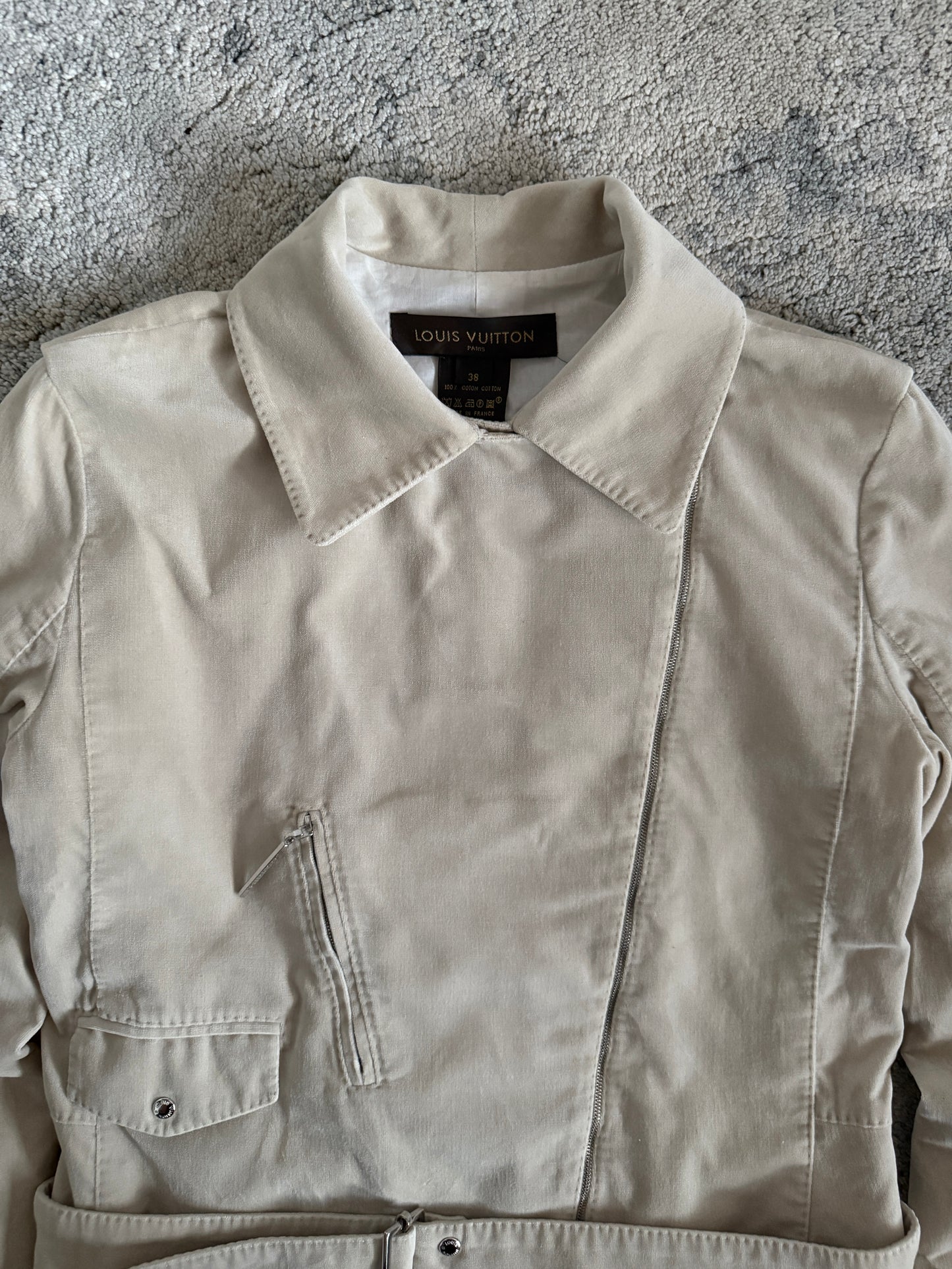 Louis Vuitton FW2000 cotton perfecto jacket