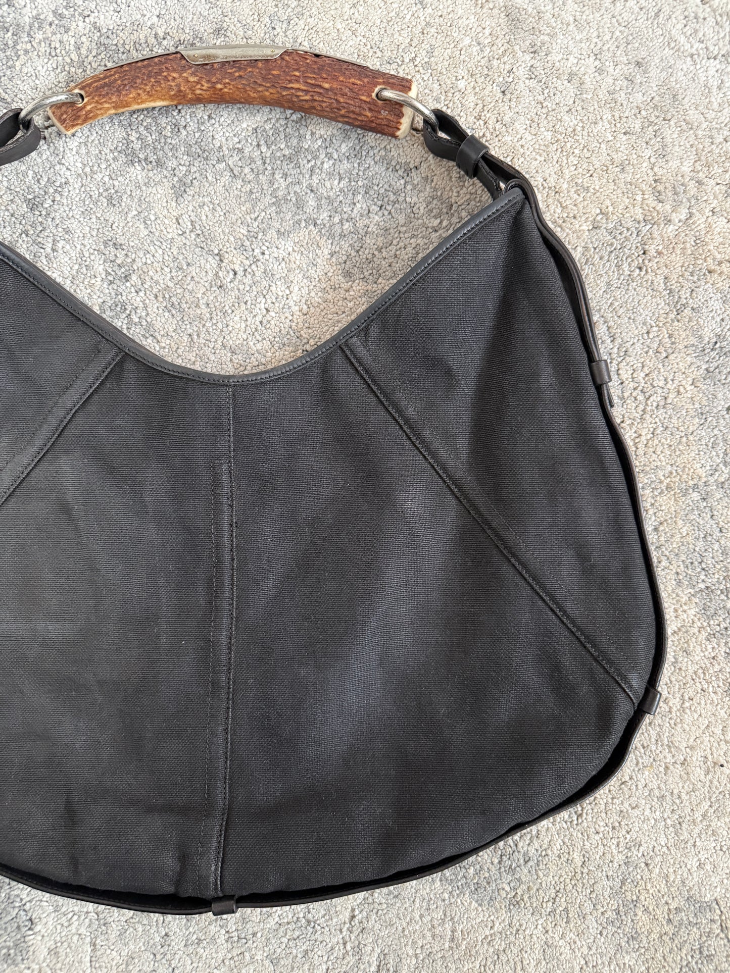 Yves Saint Laurent FW2002 canvas Mombasa