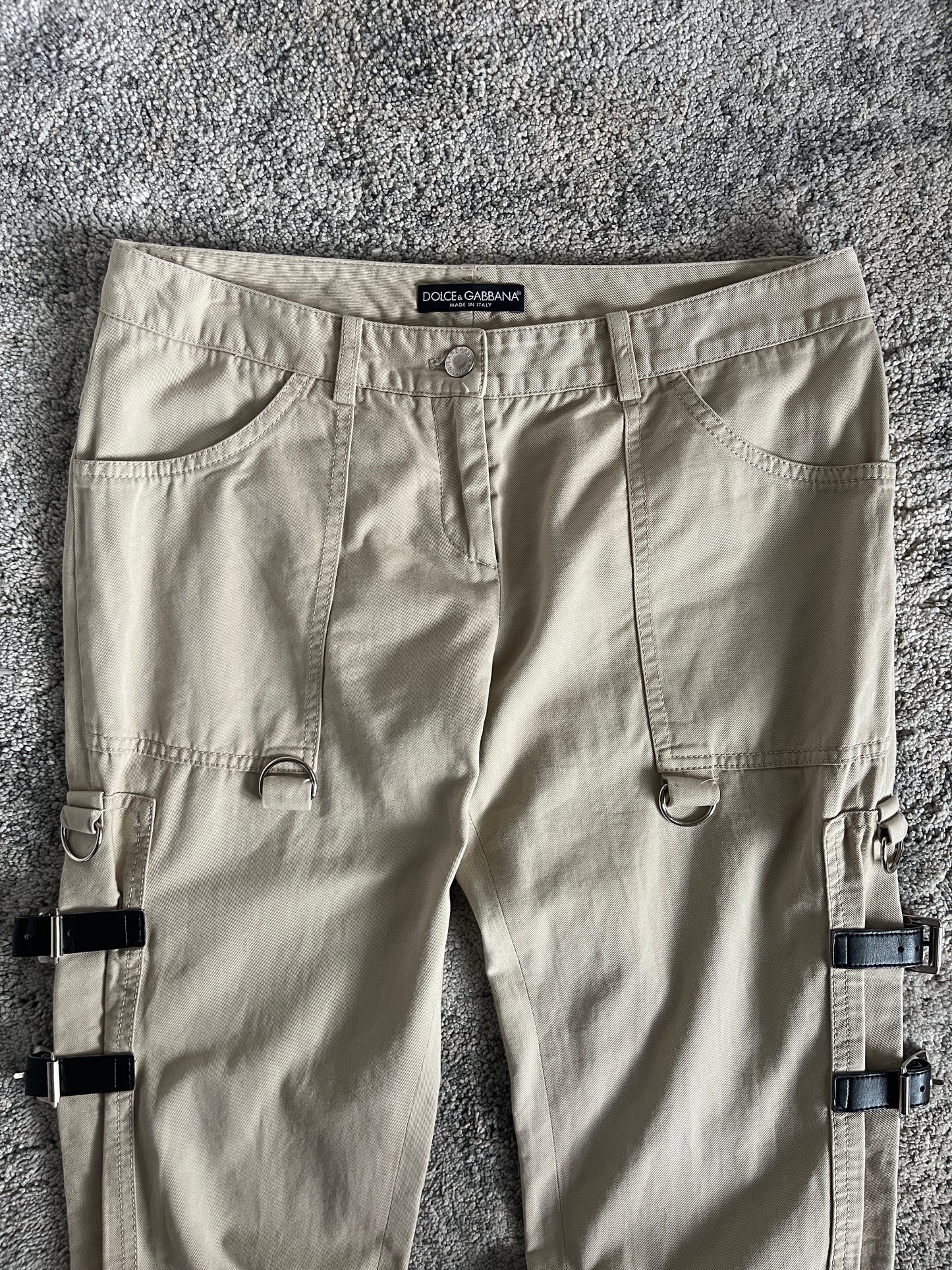 Dolce & Gabbana SS2003 SEX bondage pants