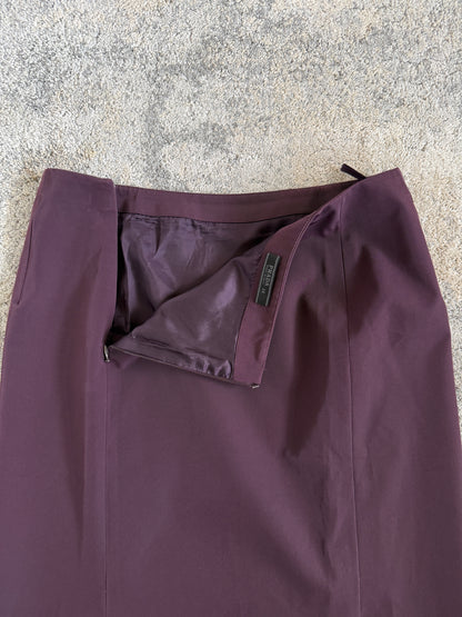 Prada FW2000 nylon skirt
