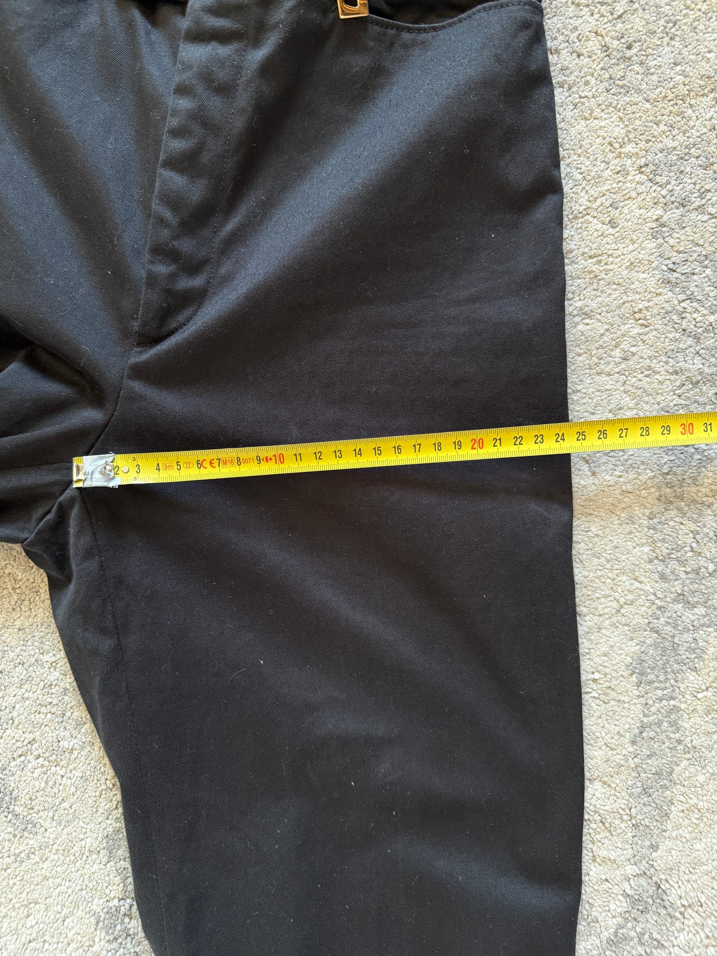 Gucci 1997 cotton flared pants by Tom Ford
