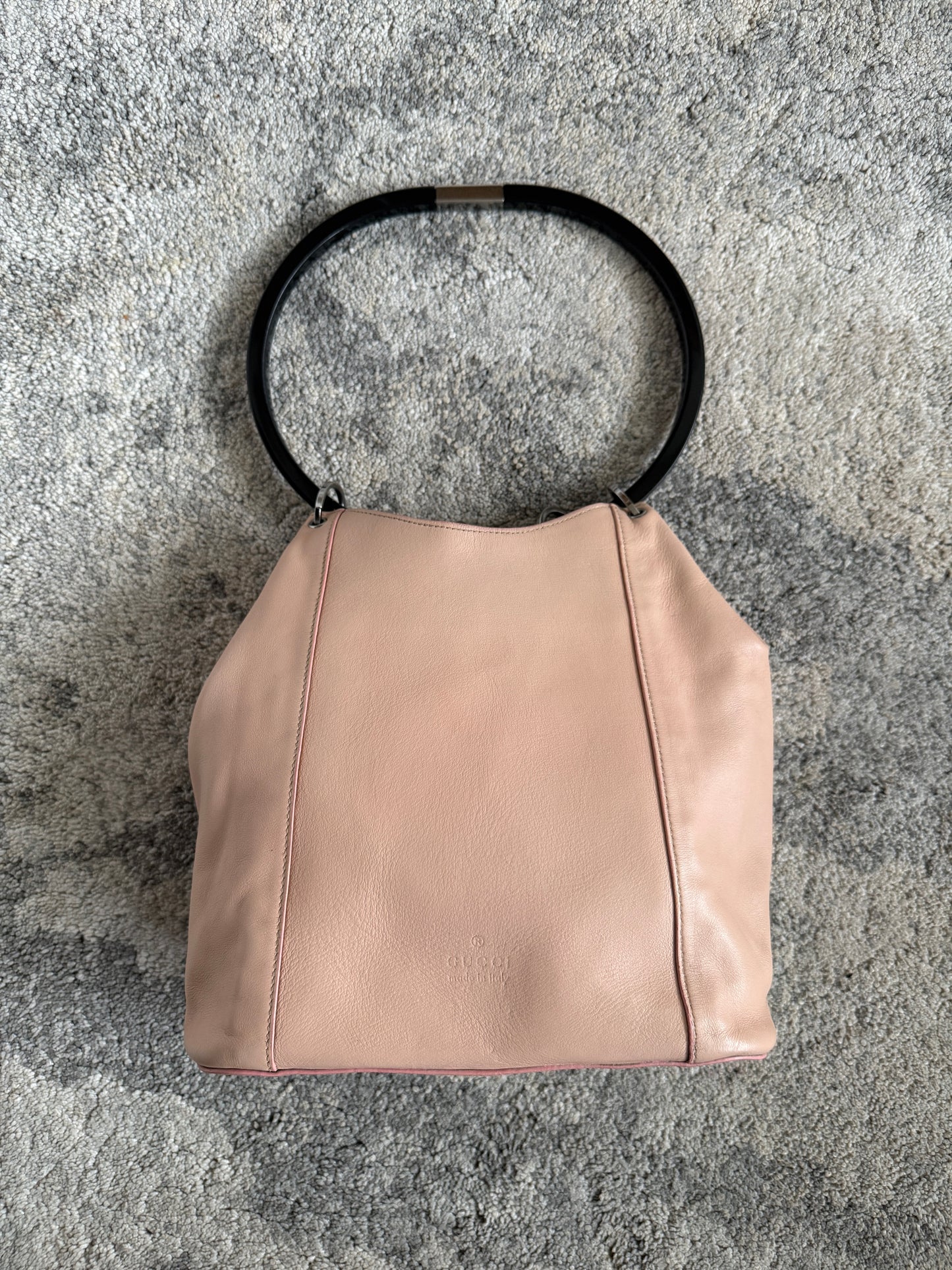 Gucci FW1999 bucket leather bag
