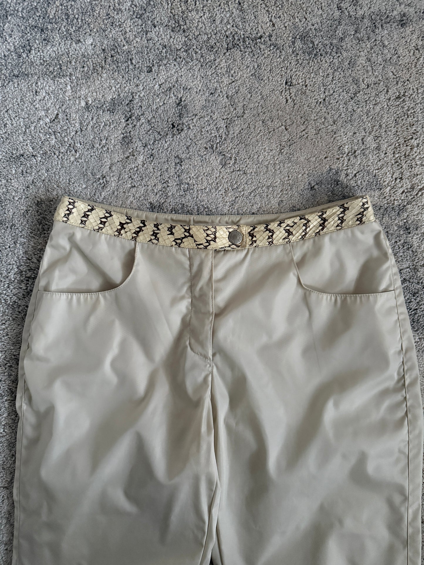 Prada 1990’s python leather & nylon set