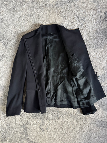 Gucci FW1999 asymetric wool jacket by Tom Ford