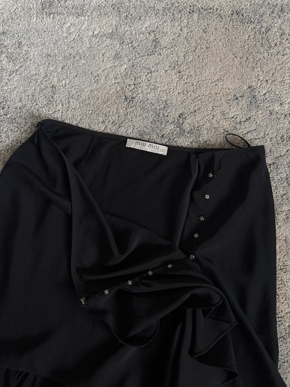 Miu Miu SS2000 polyester skirt