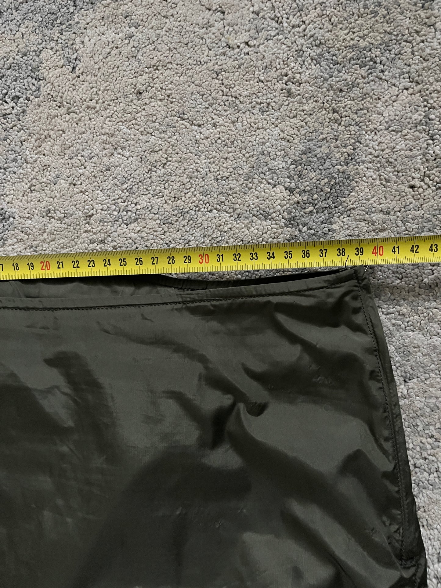 Prada 1999 light nylon skirt