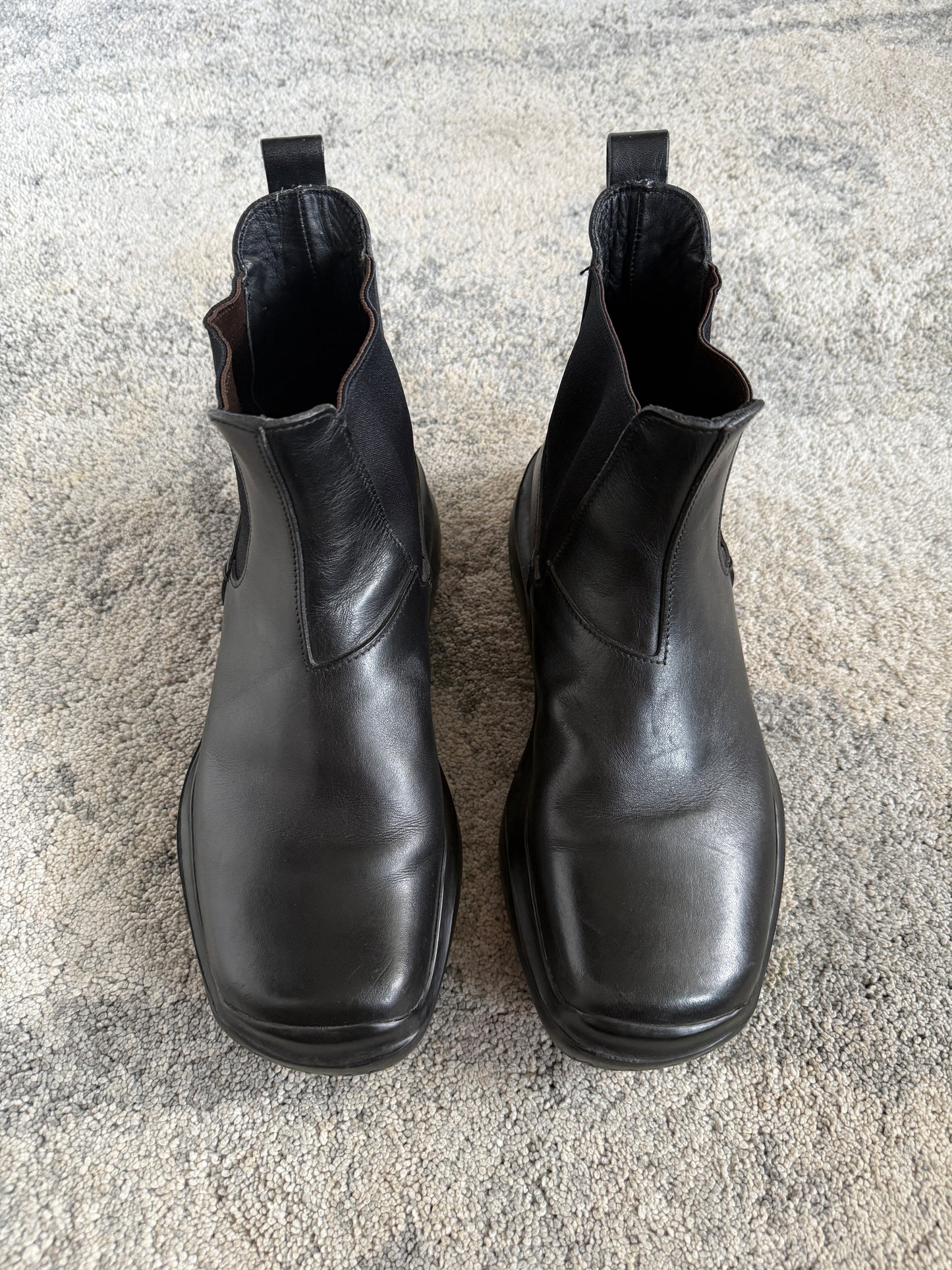 Prada FW1999 chelsea boots vibram soles