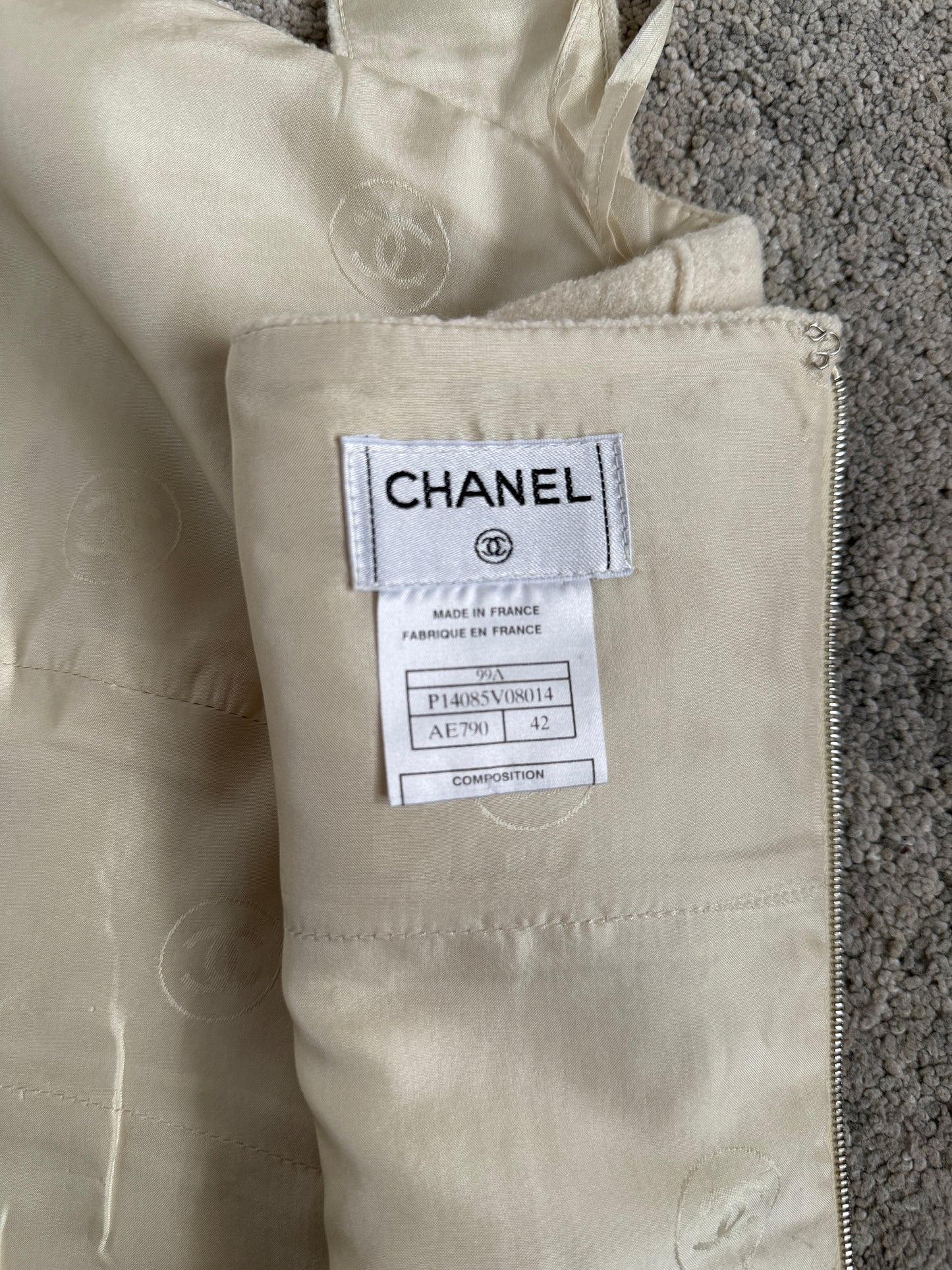 Chanel AW1999 wool top