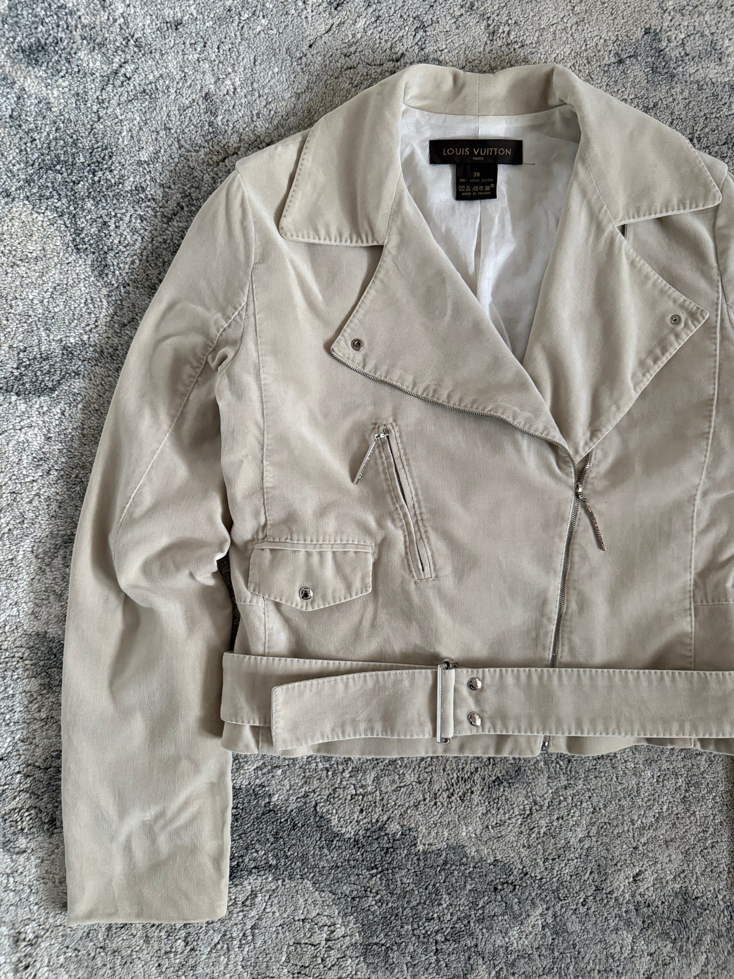 Louis Vuitton FW2000 cotton perfecto jacket