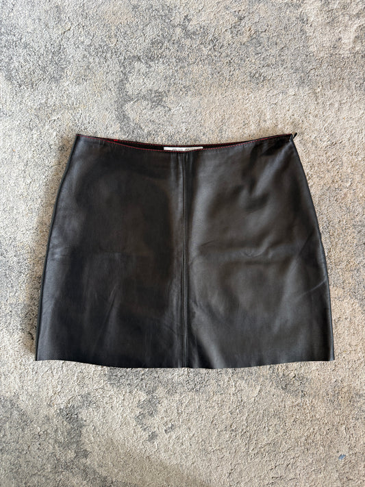 Miu Miu 2000’s leather skirt