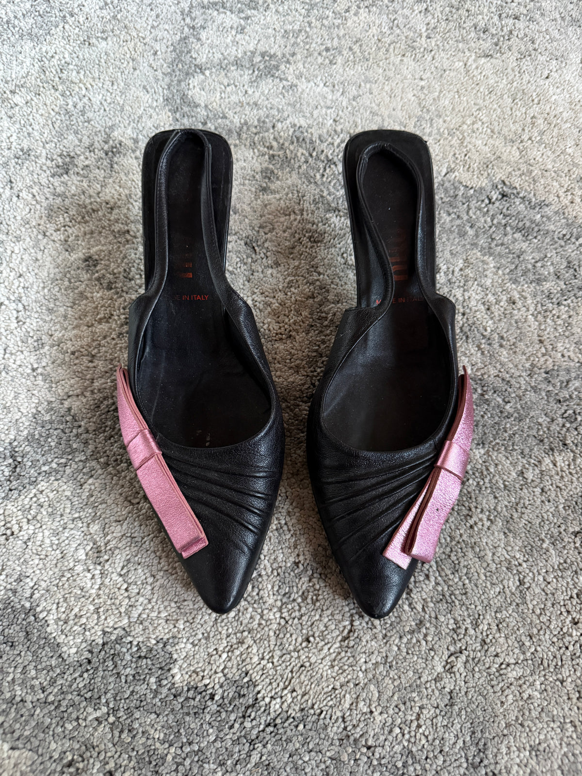 Miu Miu SS2000 leather mules