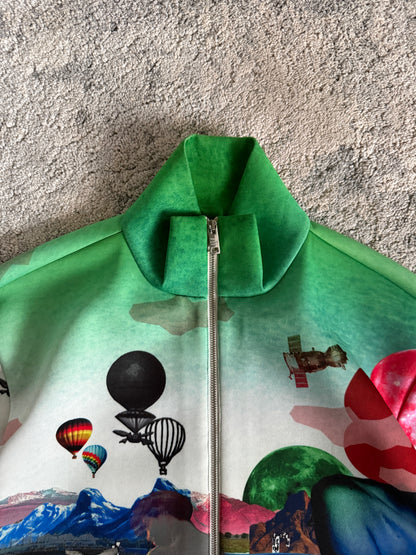 Prada SS2019 psychedelic print jacket