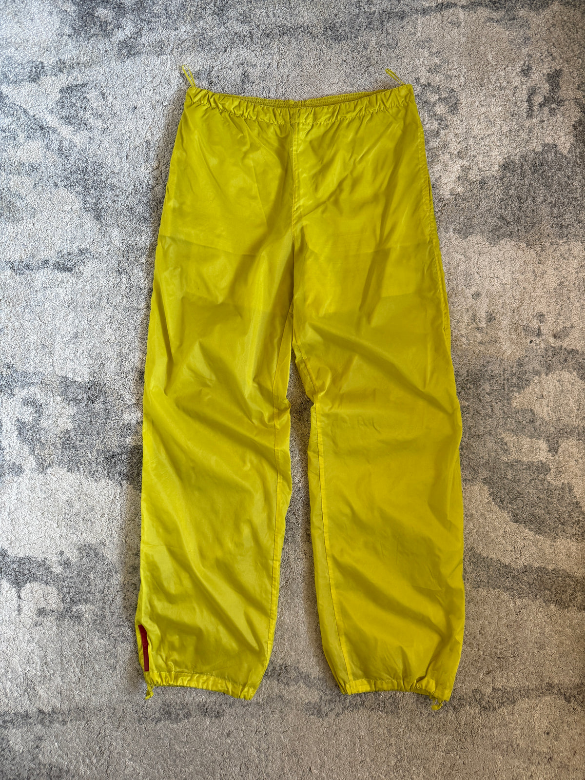 Prada SS1999 nylon transparent pants