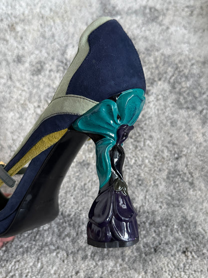 Prada SS2008 fairy suede special heels