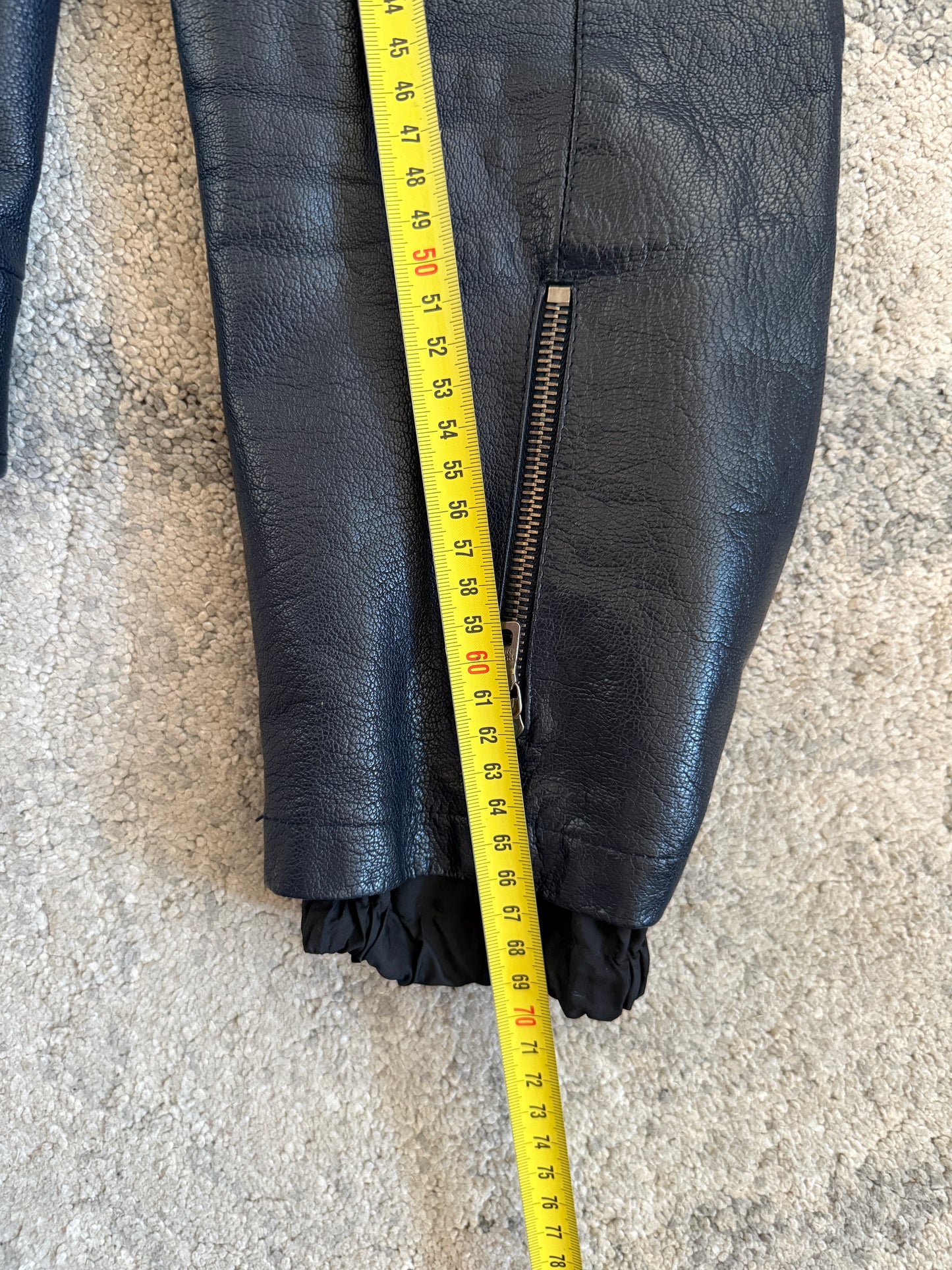 Prada 1999 leather motorcycle jacket