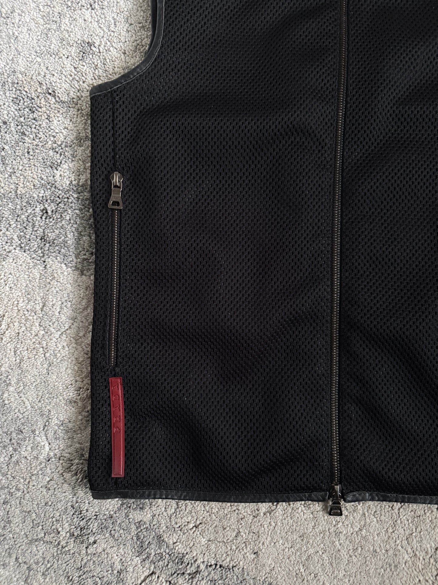 Prada 1999 mesh vest