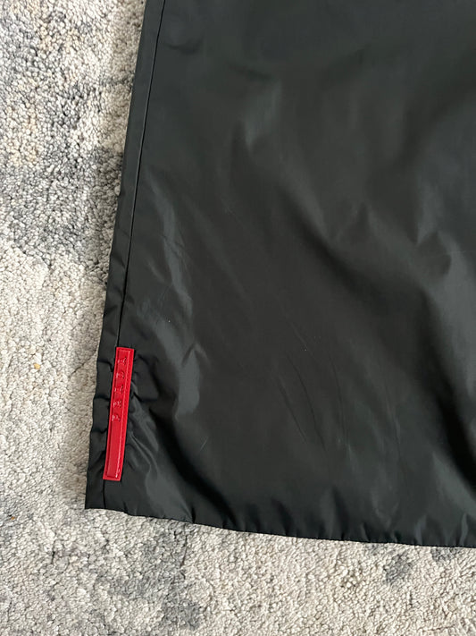Prada FW1999 padded nylon skirt