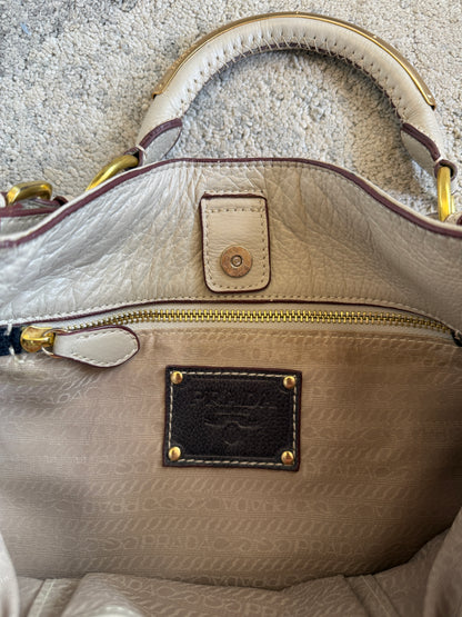 Prada 2000’s leather faded bag