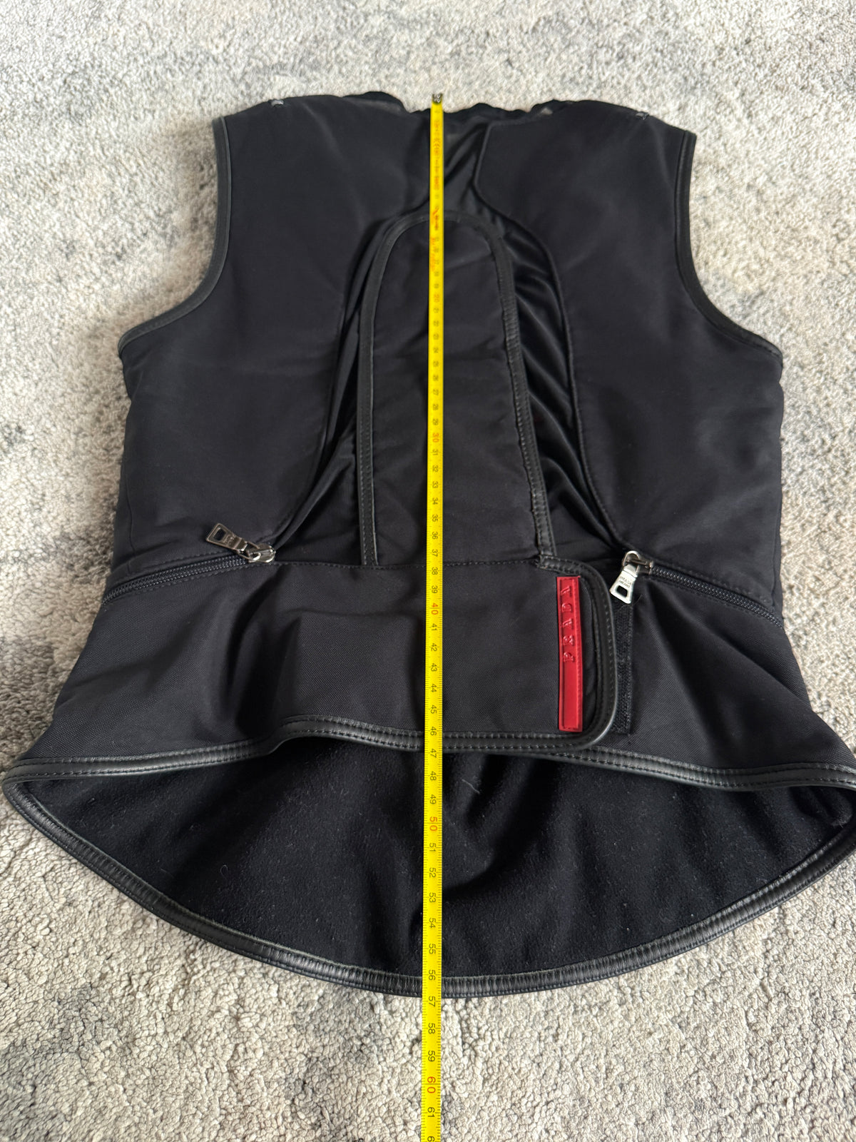 Prada FW1999 nylon & mesh vest